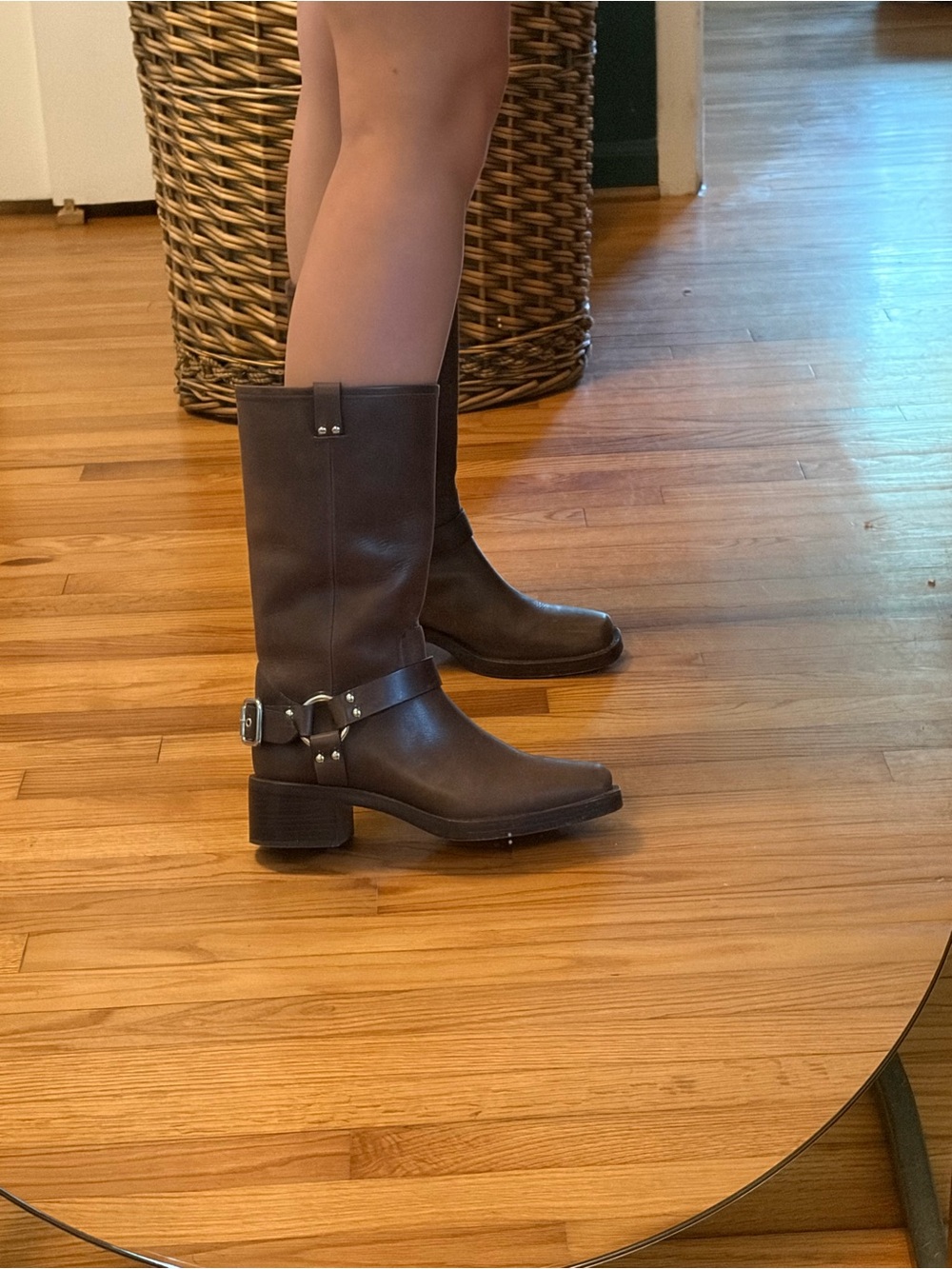 Reformation Francesca Moto Boots